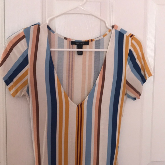 Multicolored striped body suit - Picture 2 of 3